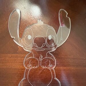 Clear Acrylic Stitch Lamp/light